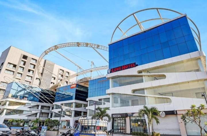 V Love Hotel Surat Exterior photo